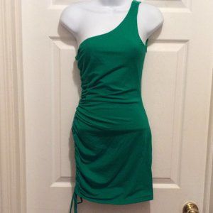 Superdown Revolve Dress XS Emerald Green